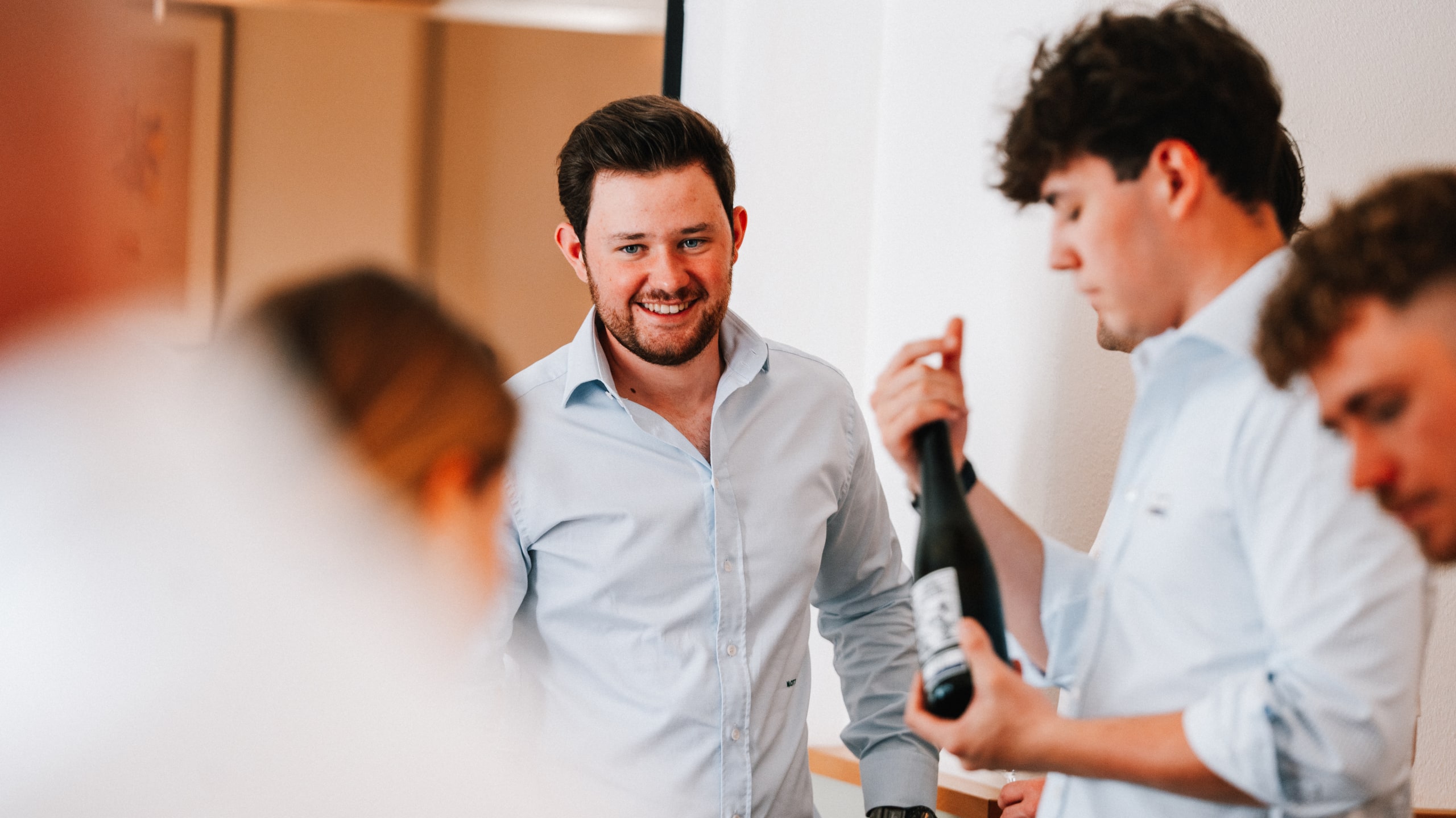 Moritz Ott auf einem Event Moritz Ott auf einem Event